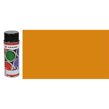 Lakier pasujący do maszyn Climax, RAL 1080,  żółty 400 ml