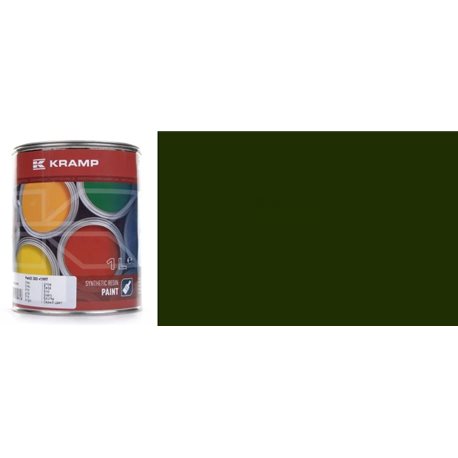 Lakier pasujący do maszyn Landrover, RAL 6449,  zielony 1 L