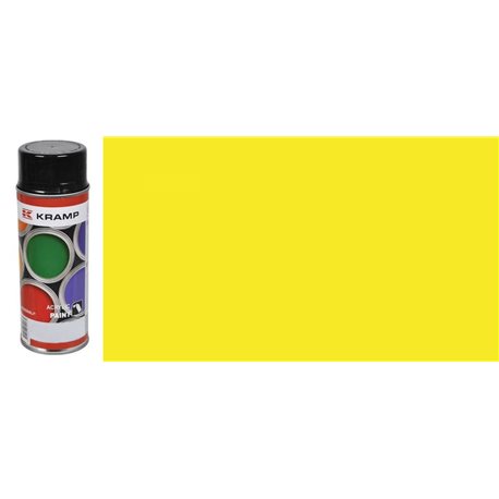 Lakier do maszyn RAL, 1018 cynkowy żółty 400 ml