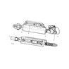 Łącznik hydrauliczny kat.3/3 626mm+200 9,7/13t CBM 8719607072670