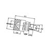 Szybkozłacze skręcane wtyczka M36x2 zew. M26x1,5-18l Stauff B500-SKSM12L26
