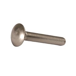 Śruba grzybkowa nierdzewna A2, 6 x 16 mm, DIN 603
