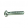 Wkręt grzybkowy imbusowy kl. 10.9 ocynk , M5 x 8 mm