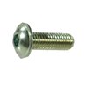 Wkręt grzybkowy z kołnierzem kl. 10.9 ocynk , M4 x 20 mm