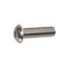 Wkręt grzybkowy A2 , M4 x 8 mm