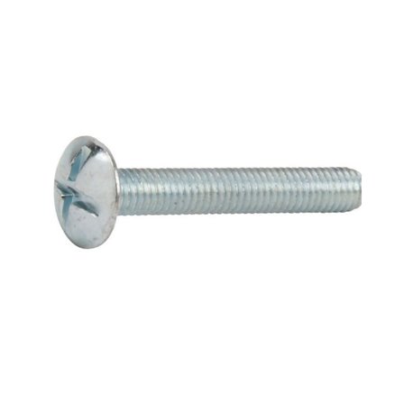Wkręt z łbem grzybkowym poszerzanym kl. 4.6 ocynk ,  M6 x 80 mm