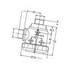 Filtr zasysający 1 1/4" gwint zewnętrzny 120 l/min 50-siatkowy Geoline