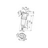 3282153 Filtr liniowy Arag 1i1/4" 50 Mesh wkład Inox niebieski zawór