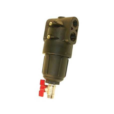345033 Filtr liniowy Arag wej. 3/4" wyj .1/2" 50 Mesh wkład Inox niebieski