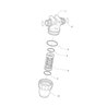 Filtr Liniowy T3 Inox 50mesh Wkład Niebieski