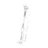 Filtr Liniowy T5 Inox 50mesh Wkład Niebieski Zawór