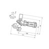 Korpus rozpylacza Arag 4012T750 Seletron 3-krotny do rury 26,4mm (3/4") z przyłączem 10mm sterowany elektrycznie