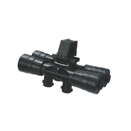 Korpus rozpylacza Arag 4063F940 SeleJet 4-krotny do rury 21mm (1/2") z przyłączem 10mm sterowane pneumatycznie