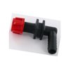 Korpus rozpylacza Arag 413512 pojedynczy krańcowy na wąż 13mm , do nakrętki 3/8"BSP