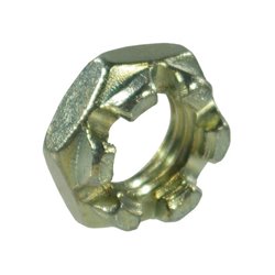 Nakrętka M18x1.50 kl.8 koronowa niska DIN937 ocynk 0411- 8716106353316