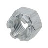 Nakrętka M30x3.50 kl.8 koronowa wysoka DIN935 ocynk 