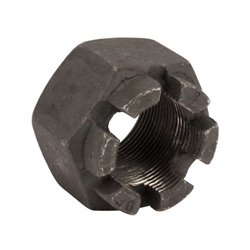 Nakrętka M30x1.50 kl.8 koronowa wysoka DIN935 stalowa 0411A-