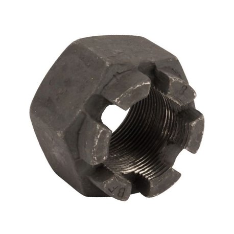 Nakrętka M30x1.50 kl.8 koronowa wysoka DIN935 stalowa 0411A-