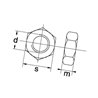 Nakrętka sześciokątna DIN934 stalowa ocynk kl. 10 M33x2.00
