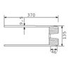 Palec zgrabiarki 370x135mm, pasuje do Claas