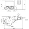 Pompa paliwa IN: M16x1,5, OUT: M14x1,5 pasuje do silników Deutz - 02113757, 02113803, 04282358, 04503576, 04503578, 2113757, 211