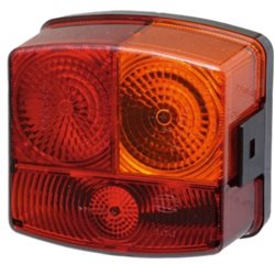 Lampa zespolona, tylna, prawa 2SE002776221 Hella 4082300098372