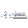 Pierścień zgarniający AS  145x160x9/12