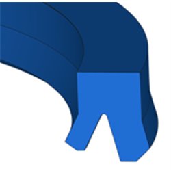 Uszczelnienie dławocowe TTI 45x50x5