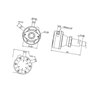 Pompa paliwa 45/34, pasuje do Kubota - 15263-52030 , M DF44-7 