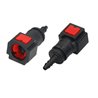 Złącze paliwowe 6.3C proste na wąż 4x6mm AdBlue