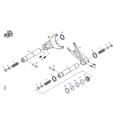 Widełki pto (411151220331)