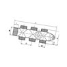 Kolektor Gwintowany 1"-3x3/4"