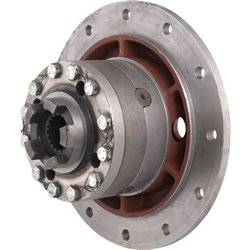 Mechanizm różnicowy bez koła talerzowego,