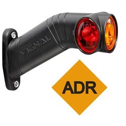 Lampa obrysowa LED, AMP, prawe Vignal