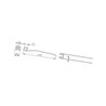 Palec zgrabiarki, 590/86/47 fi9,0 mm, Pöttinger