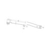 Palec zgrabiarki, 490/93/41 fi8,0 mm, Pöttinger