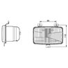 Reflektor Deutz 2.8039.230.0, Cobo
