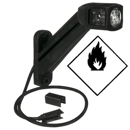 Lampa obrysowa LED, 24V prawa Hella