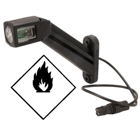 Lampa obrysowa LED, 12-24V prawa Hella