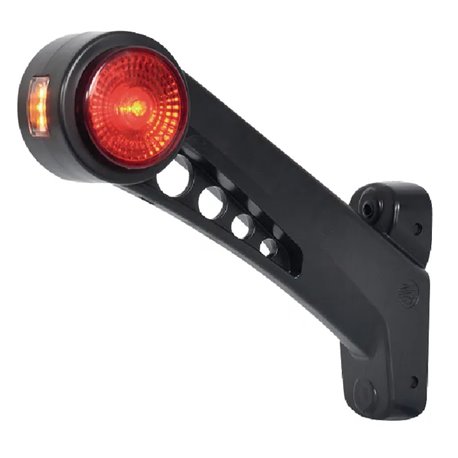Lampa obrysowa, LED 12V-24V 579BCL lewa Waś