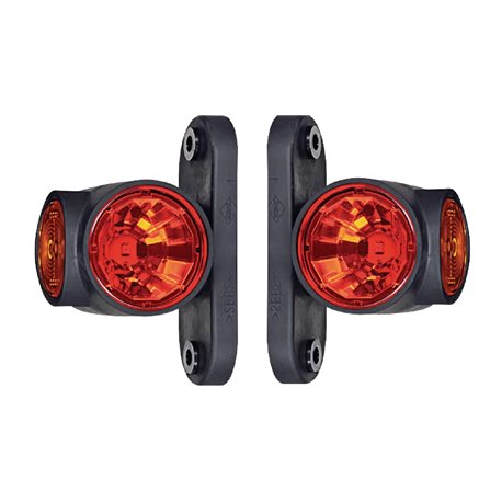 Lampa obrysowa 12/24V lewa/prawa LED