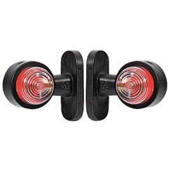 Lampa obrysowa przednio-tylna, W21.1ż, 12 V lub 24 V