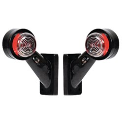 Lampa obrysowa, W21.7ż, 12 V lub 24 V, żarówkowa