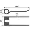 Palec podbieracza, 190/69/30 fi 5,6mm, pasuje do Claas