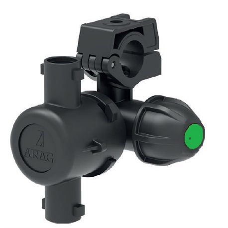 Korpus rozpylacza Arag 4064457V Compact Jet 2-krotny do rury 26,4mm (3/4") z przyłączem 10mm