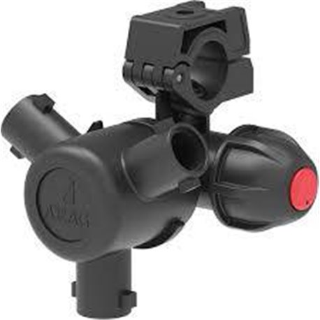 Korpus rozpylacza Arag 406424A7 Compact Jet 3-krotny do rury 22 z przyłączem 10mm