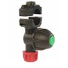 Korpus rozpylacza Arag 402025V pojedynczy do rury 20 z przyłączem 7mm, do nakrętki 3/8"BSP