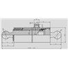 Siłownik, cylinder teleskopowy HL-60 CTS169-1860/2/500 2 stopniowy Di Natale-Bertelli