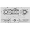 Cylinder hydrauliczny, cjs07-18-50/28/300