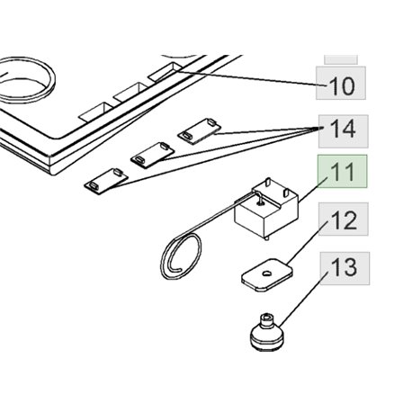 ER047912 John Deere Termostat klimatyzacji